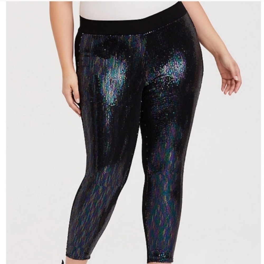 Torrid shimmering Sequin leggings